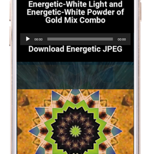 Energetic-White Light and Energetic-White-Powder of Gold Mix